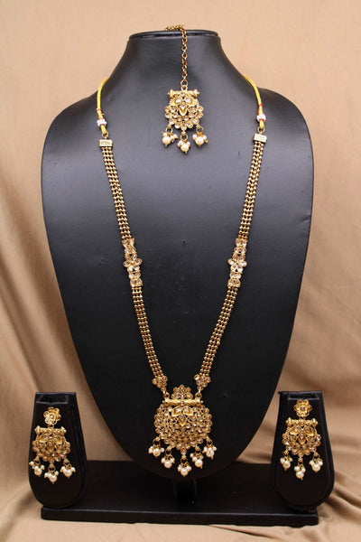 Simmi Antique Gold Necklace Set. Two for £25