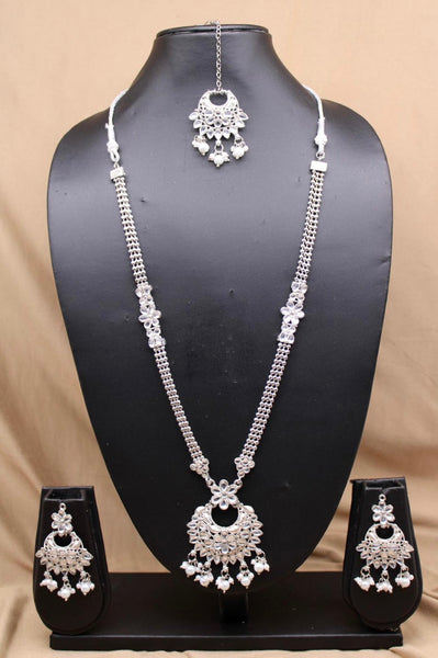 Arzoo Silver Necklace Set. Two for £25