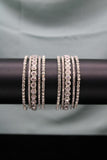 silver stone bangles