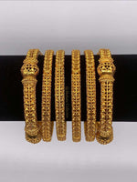 Parveen- Gold Plated Bangle Set
